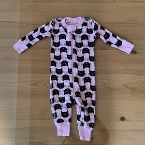 Hanna Andersson Black Cat Pajamas